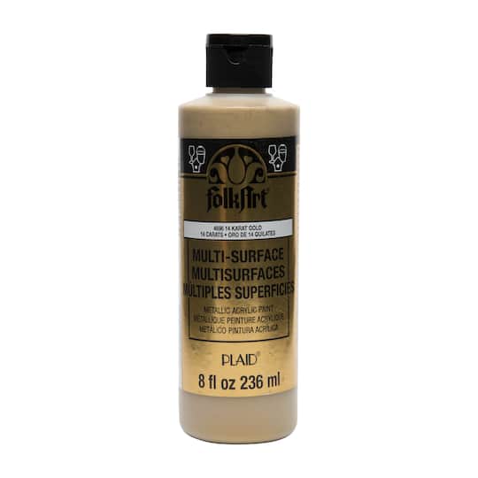 FolkArt® Multi-Surface Metallic Acrylic Paint